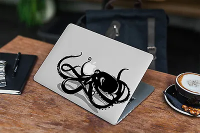 £8.39 • Buy Octopus Decal For Macbook Pro Sticker Vinyl Laptop Mac Air Notebook Skin Sea Fun