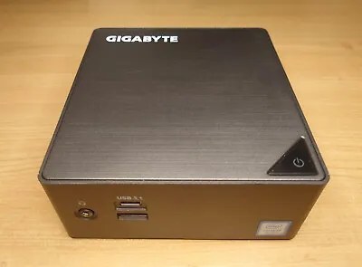 Gigabyte Fast Mini PC I7-7500U 32GB RAM 512GB NVMe 1TB SATA Win10 WiFi PSU • £249.95