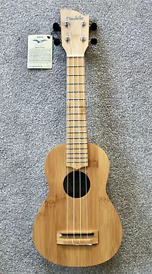 Paulele Bamboo Ukulele Soprano Introduced In Early 2000's Brand New • $110