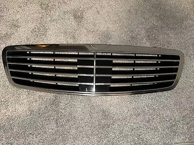 00-02 OEM Mercedes S Class W220 Front Chrome Grill Assembly W/ Distronic • $85