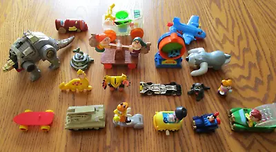 Lot Of  20 Toy Figures-Disney Playskool Hasbro; C-3PO Henson…….. • $5