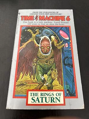 RINGS OF SATURN TIME MACHINE NO 6 By Arthur Byron Choose Own Adventure Vintage • $15.85