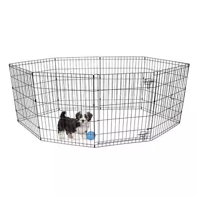  8-Panel Pet Exercise Play Pen With Door 24 H • $36.82