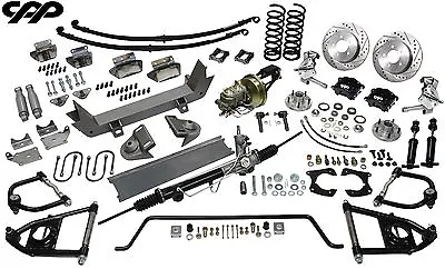 47-53 Chevy 1/2 Ton Truck Ultimate Performance Package Mustang II Drop Spindles • $3075