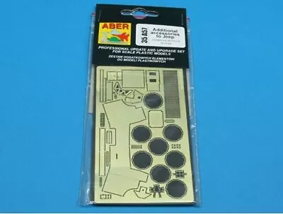 Aber  1/35 Scale Willys Jeep Accessories And Details #35A057 • £14.99