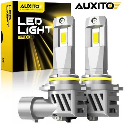 AUXITO 9005 HB3 LED Headlight Super Bright Bulbs Kit HIGH/LOW Beam 6500K White • $35.99