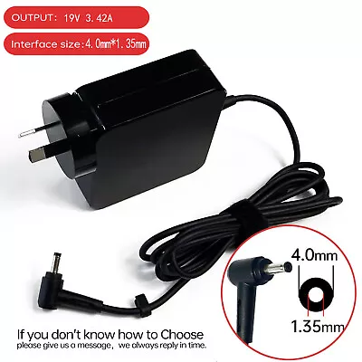 19V 3.42A Laptop Ac Adapter Charger For ASUS ZenBook UX305FA-FB192T UX501JW • $39.99