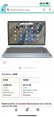 Lenovo Chromebook Laptop • £250