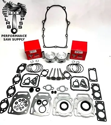 Engine Overhaul Kit Fit Briggs & Stratton Vanguard Engine Pistons Valves Gaskets • $299.95