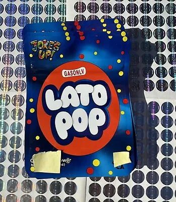 25 Count - 3.5 Gram Mylar Bags - Food Storage Snack Bags - ( Lato Pop ) • $9.99