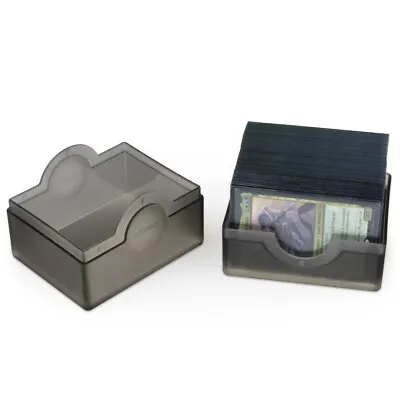 BCW Black Card Deck Box Spectrum Prism Case Magic Gathering Pokemon MTG Storage  • $10.36