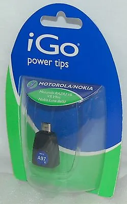NEW IGo Power Tip A97 Micro-USB Phone Motorola RAZR 2 V8 V9 Samsung Galaxy S4/S3 • $4.70