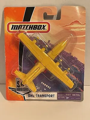 2005 Vintage Matchbox Sky Busters SB-61 DHL Transport Aircraft Die-cast NIB • $18