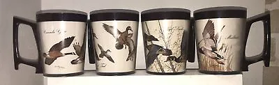 4- Flambeau Sport GEESE DUCKS Cups Mugs 14 Ounce Insulated Man Handler Made USA • $29.99