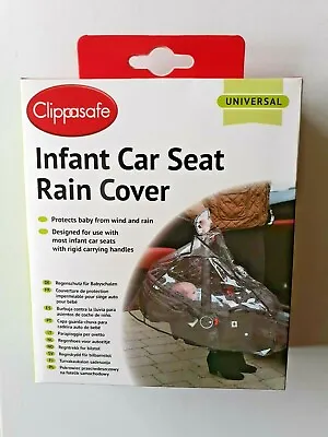 Clippasafe Universal Infant/Baby/Toddler Car Seat Rain Wind Cover/Protector • £12.50