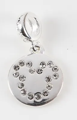 Chamilia Silver 925 Charm - Disney Mickey Mouse CZ Zirconia Dangle Charm • £14.99