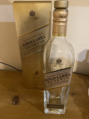 $10 • Buy Johnnie Walker GOLD LABEL RESERVE Whisky Collectors Bottle With Box