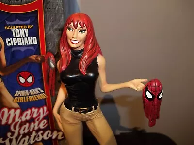 MARY JANE WATSON Statue Bowen Designs SPIDER-MAN'S Girlfriend MJ Marvel!! • $199.95