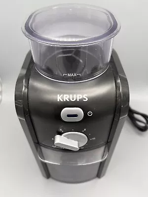 Krups Burr Coffee Grinder GVX1 Black • $20.95