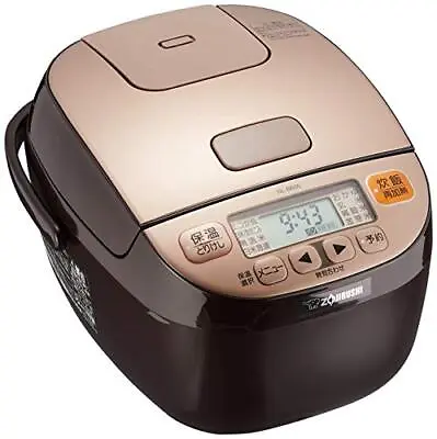 Zojirushi Rice Cooker 3 Go Microcomputer Type Extremely Cooked Black Th 3-3.5 Go • $625.98