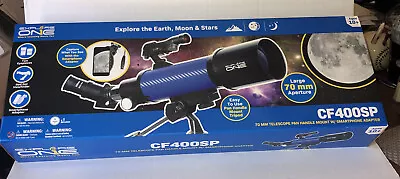 Explore One CF400SP Astronomy And Terrestrial Telescope With 20x To 67x Magni... • $64.99