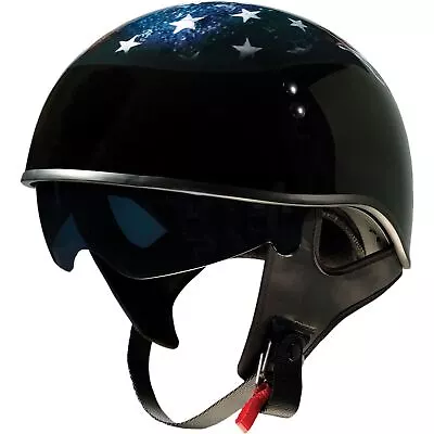 Z1R Vagrant Helmet - USA Skull - Black - XL 0103-1311 • $89.95