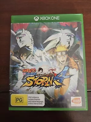 Naruto Shippuden Ultimate Ninja Storm 4 (Microsoft XBOX ONE PAL) AUS • $17.95