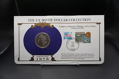 1878 Morgan Silver Dollar US Postal Commemorative Stamp Set Rare • $32.01