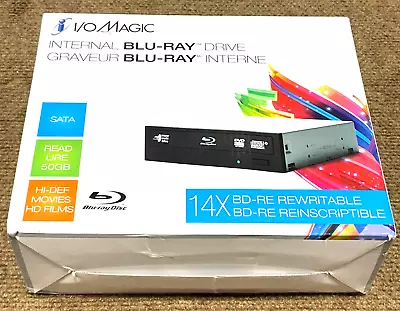 I/O Magic Internal SATA BD-RE Internal Drive IBD1  ✅ ❤️️ ✅ ❤️️ Open Box! • $79.99