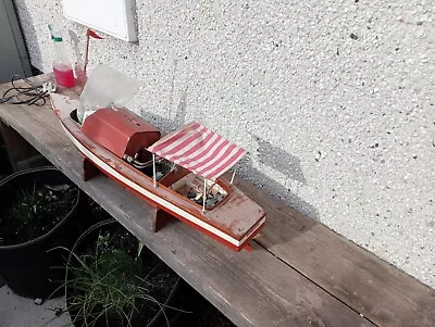 Model Steam Launch Steam Boat Needs Attention Spares Repair • £59