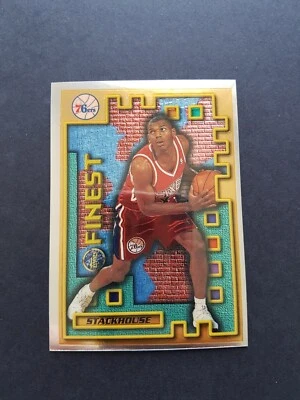 $14.99 • Buy 1995-96 Finest Mystery Jerry Stackhouse GOLD Rare Parallel Insert Rookie *** RC