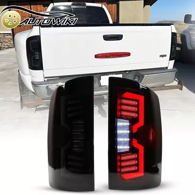 Smoked LED Tail Lights For 2002-2006 Dodge Ram 1500 2500 3500 Sequential Lamps • $262.99