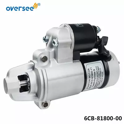 6CB-81800 Starter Motor For Yamaha Outboard Motor 2T & 4T  115HP 200HP 225HP 250 • $233.09