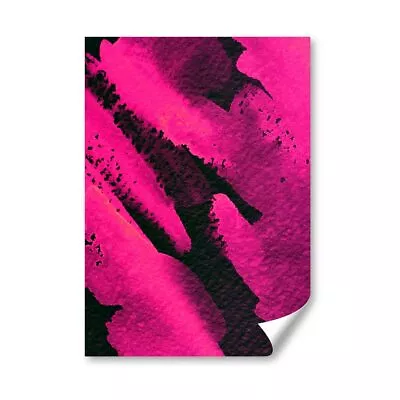 A3 - Hot Pink Retro 80's Grunge Style Poster 29.7X42cm280gsm #21703 • £8.99