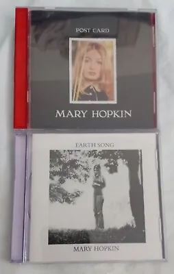 Mary Hopkins APPLE Records 2 CD's Post Card & Earth Song / Ocean Song  Beatles • $49.99