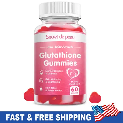 1000mg Glutathione Gummies - Anti-aging Skin Whitening - With L-Glutathione • $14.96