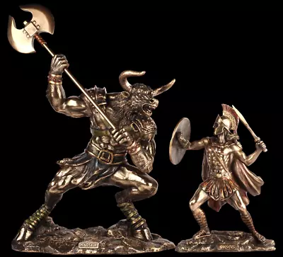 Sculpture Of These Fight Against The Minotaur  Veronese Wu77784y4 • $184
