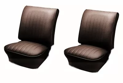 $220.36 • Buy 1958 - 1964 VW Volkswagen Bug Beetle Slip On Front Seat Upholstery, Brown