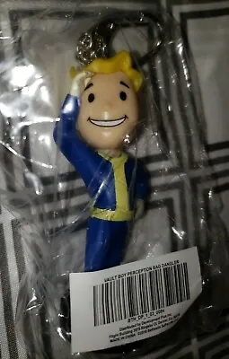 Fallout Vault Boy - Perception Keychain (Official Bethesda Licensed) 76 3 4 • £11.56