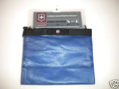 New Victorinox Large Leakproof Pouch Sapphire • $5.94