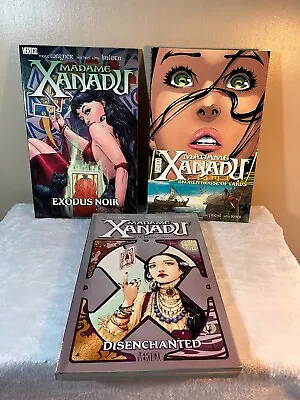 Set Of 3   Madame Xanadu  Volume 1-3 Paperbacks  Matt Wagner • $36
