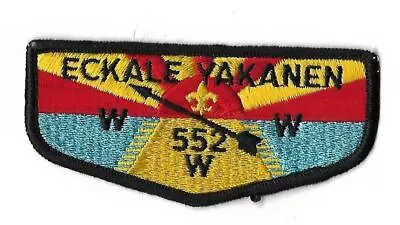 OA 552 Eckale Yakanen S5b BSA Flap BALCK Border • $7.95