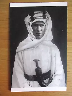 T E LAWRENCE Of Arabia Writer Novelist POSTCARD Photograph NEW Unused • £2.45