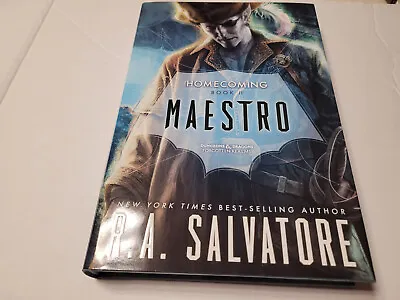 Maestro By R. A. Salvatore (2016 Hardcover) SIGNED 1st/1st Drizzt • $79.99