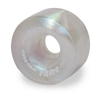 Sure-Grip Fame Artistic Quad Skate Wheels 95A 57mm Pearl • £54.95