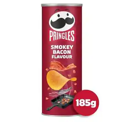 £13.20 • Buy Pringles Smokey Bacon Flavour Crisps Can - 185g X 3 Pack