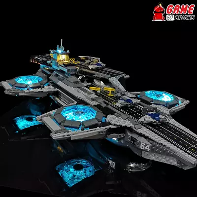 LED Light Kit For The SHIELD Helicarrier - Compatible With LEGO® 76042 Set • $93.15