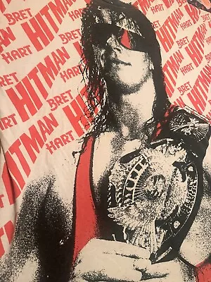 WWF Vintage Bret Hart Shirt XL WWE AEW WCW ECW  • $71