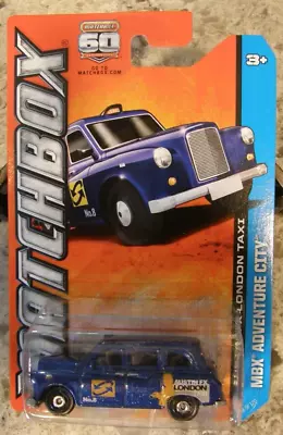 Matchbox 2012 Austin Fx London Taxi Mbx Adventure City 1:64 Scale *new* • $4.99