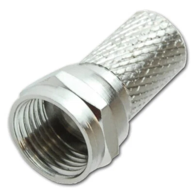 £2.99 • Buy F Type Twist On Male Plug RG6 RG6U Satellite Sky Virgin Cable TV Connector